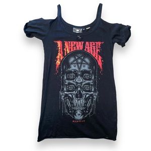 Killstar new age distressed top s